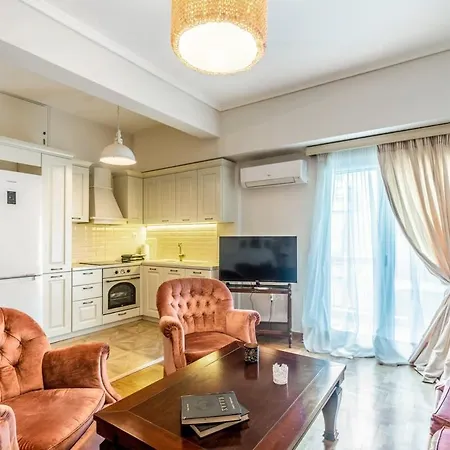 Lovely 1 Bd Apt In Kalithea With Balcony Apartment
